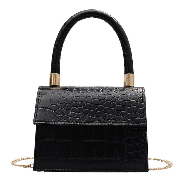 Alligator Leather Chain Shoulder Bags & totes - Flawlessly Exquisite